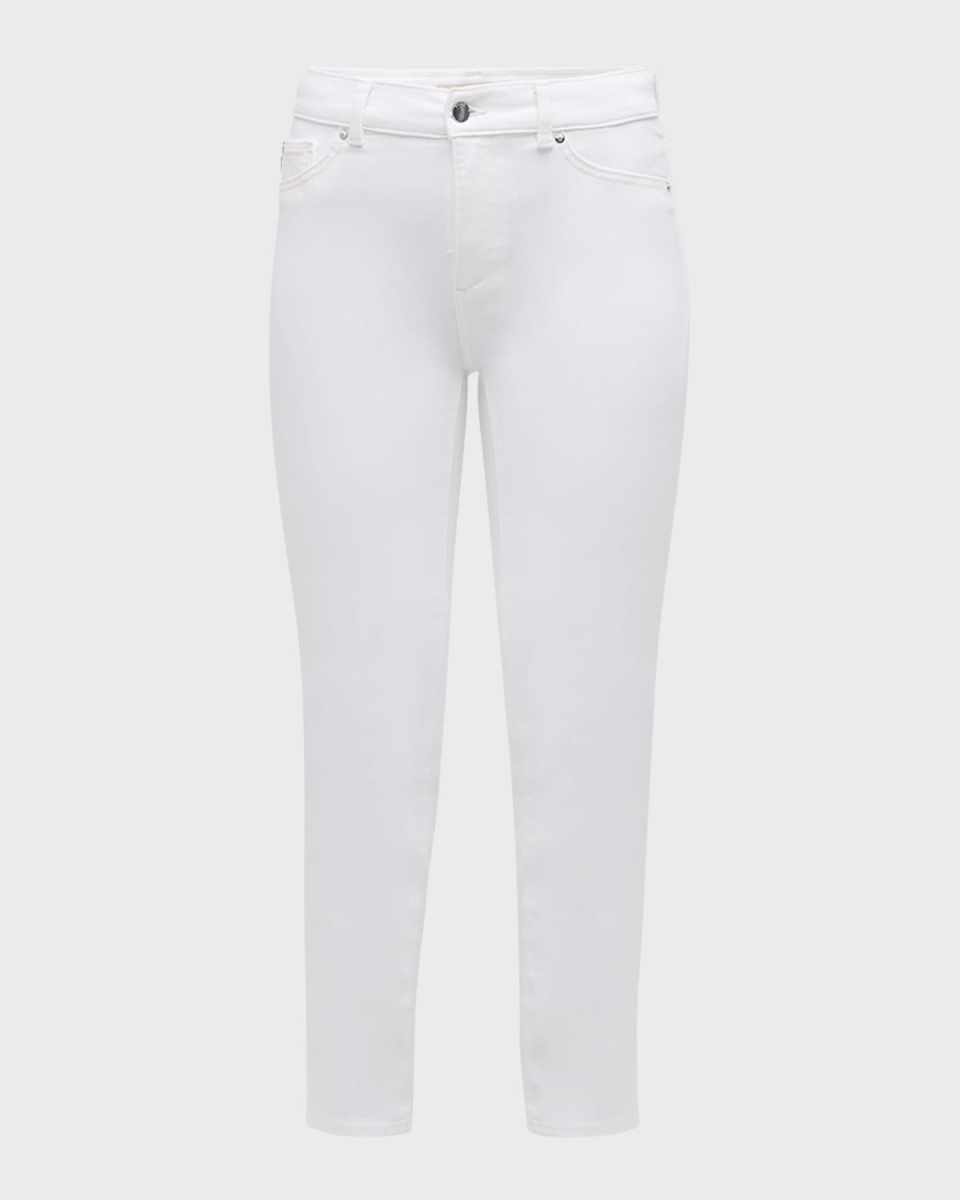 Mara Straight Mid-Rise Instasculpt Ankle Jeans